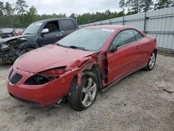 Salvage cars for sale at Harleyville, SC auction: 2006 Pontiac G6 GTP