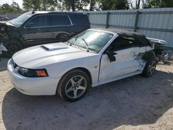 Ford Mustang GT salvage cars for sale: 2002 Ford Mustang GT