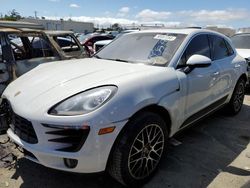 Salvage cars for sale at Martinez, CA auction: 2015 Porsche Macan S