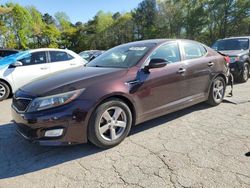 Salvage cars for sale from Copart Austell, GA: 2015 KIA Optima LX