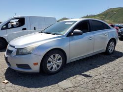 Salvage cars for sale from Copart Colton, CA: 2012 Chevrolet Cruze LS