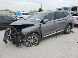 Salvage cars for sale from Copart Haslet, TX: 2019 Hyundai Santa FE SEL