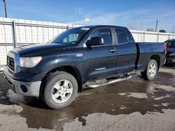 Salvage cars for sale from Copart Littleton, CO: 2008 Toyota Tundra Double Cab