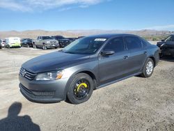 Volkswagen Passat S salvage cars for sale: 2012 Volkswagen Passat S