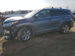 Vehiculos salvage en venta de Copart Davison, MI: 2019 Toyota Highlander Limited