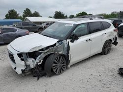 Salvage cars for sale at Prairie Grove, AR auction: 2020 Toyota Highlander Platinum