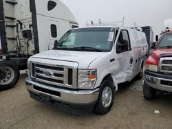 Salvage cars for sale from Copart Elgin, IL: 2022 Ford Econoline E350 Super Duty Cutaway Van