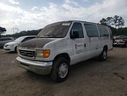 Salvage cars for sale from Copart Greenwell Springs, LA: 2003 Ford Econoline E350 Super Duty Wagon