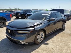 Salvage cars for sale at Houston, TX auction: 2023 Honda Accord Touring Hybrid