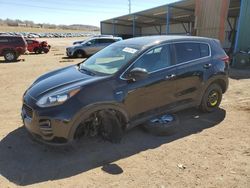 Salvage cars for sale at Colorado Springs, CO auction: 2017 KIA Sportage LX