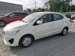 Salvage cars for sale from Copart Gastonia, NC: 2017 Mitsubishi Mirage G4 ES