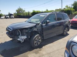 Salvage cars for sale from Copart San Martin, CA: 2017 Subaru Forester 2.5I Premium