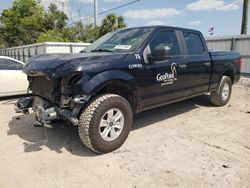 Salvage cars for sale at Riverview, FL auction: 2019 Ford F150 Supercrew