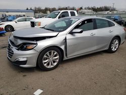 Salvage cars for sale at Pennsburg, PA auction: 2021 Chevrolet Malibu LT