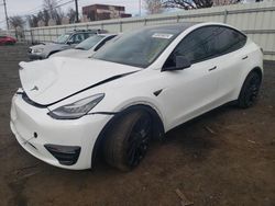 Tesla salvage cars for sale: 2021 Tesla Model Y