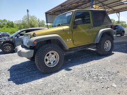 Vehiculos salvage en venta de Copart Cartersville, GA: 2007 Jeep Wrangler X