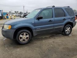 Ford Escape XLT salvage cars for sale: 2001 Ford Escape XLT