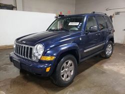 Jeep salvage cars for sale: 2007 Jeep Liberty Limited