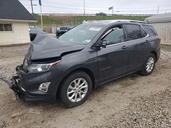Salvage cars for sale at Northfield, OH auction: 2018 Chevrolet Equinox LT