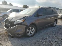 Salvage cars for sale from Copart Prairie Grove, AR: 2016 Toyota Sienna LE