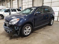 Salvage cars for sale from Copart Blaine, MN: 2017 Chevrolet Equinox LT