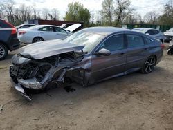 Honda Accord Sport salvage cars for sale: 2019 Honda Accord Sport