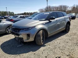 Salvage cars for sale from Copart East Granby, CT: 2020 Land Rover Range Rover Evoque SE