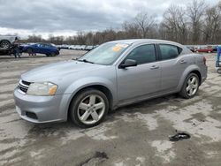 Salvage cars for sale from Copart Ellwood City, PA: 2013 Dodge Avenger SE