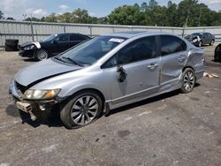 Honda Civic ex salvage cars for sale: 2009 Honda Civic EX