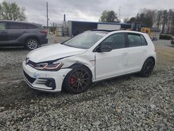 Salvage cars for sale from Copart Mebane, NC: 2021 Volkswagen GTI S