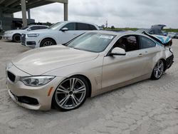 Vehiculos salvage en venta de Copart West Palm Beach, FL: 2017 BMW 430I