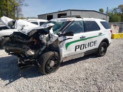 Ford Explorer salvage cars for sale: 2017 Ford Explorer Police Interceptor