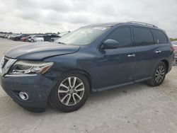 Salvage cars for sale at West Palm Beach, FL auction: 2015 Nissan Pathfinder S