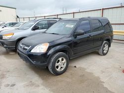 Salvage cars for sale from Copart Haslet, TX: 2004 Honda CR-V LX