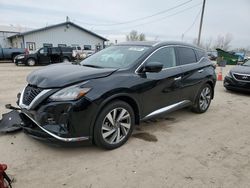 Salvage cars for sale at Pekin, IL auction: 2019 Nissan Murano S