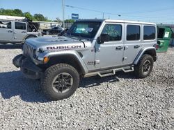 Jeep Wrangler Unlimited Rubicon salvage cars for sale: 2018 Jeep Wrangler Unlimited Rubicon