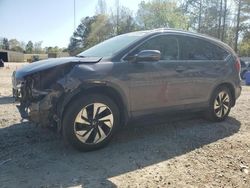 Salvage cars for sale at Knightdale, NC auction: 2015 Honda CR-V Touring