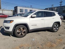 Salvage cars for sale from Copart Los Angeles, CA: 2018 Jeep Compass Latitude