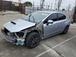 Salvage cars for sale at Wilmington, CA auction: 2015 Subaru WRX Limited