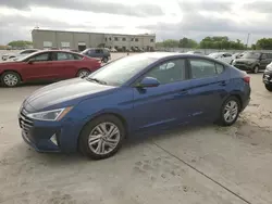 Salvage cars for sale at Wilmer, TX auction: 2019 Hyundai Elantra SEL