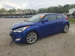 Salvage cars for sale from Copart Charles City, VA: 2012 Hyundai Veloster