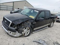 Salvage trucks for sale at Lawrenceburg, KY auction: 2005 Ford F150 Supercrew