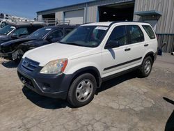 Salvage cars for sale from Copart Chambersburg, PA: 2006 Honda CR-V LX