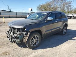 Salvage cars for sale at Oklahoma City, OK auction: 2016 Jeep Grand Cherokee Limited