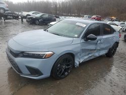 Salvage cars for sale from Copart Marlboro, NY: 2022 Honda Civic Sport