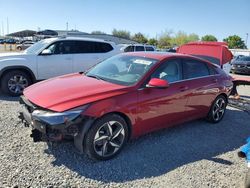 Hyundai salvage cars for sale: 2023 Hyundai Elantra Limited