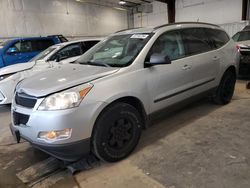 Salvage cars for sale at Milwaukee, WI auction: 2012 Chevrolet Traverse LS