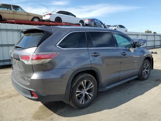 2016 Toyota Highlander XLE