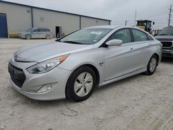 Salvage cars for sale from Copart Haslet, TX: 2015 Hyundai Sonata Hybrid