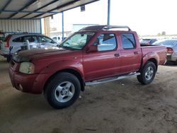 Salvage cars for sale from Copart Colorado Springs, CO: 2001 Nissan Frontier Crew Cab XE